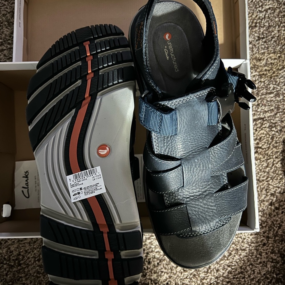 Men’s Sandals NWB Clark’s size 11.5M - Picture 5 of 5